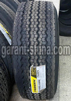 Frideric FA625 (прицепная, бомба) 385/65 R22.5 160K 20PR - Фото шины  этикеткой на складе